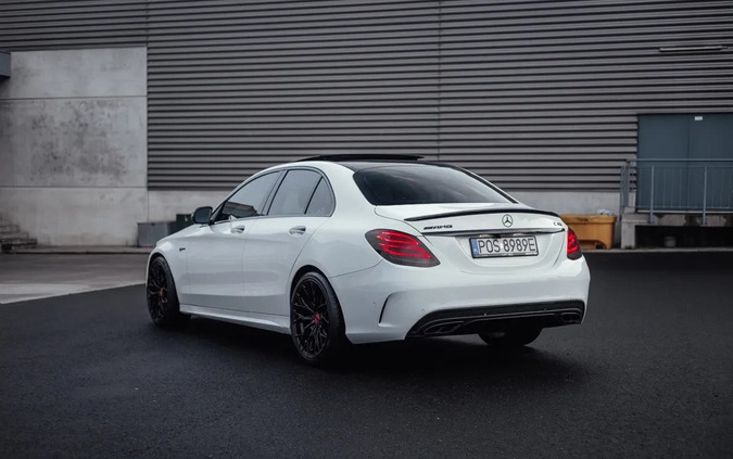 Mercedes-Benz Klasa C cena 165999 przebieg: 59000, rok produkcji 2017 z Ostrów Wielkopolski małe 379